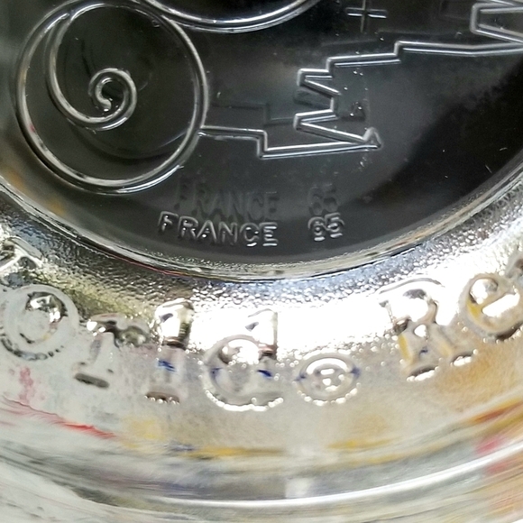 Walt Disney World 25th Anniversary "Remember the Magic" Goofy Glass, 1996 France - Picture 4 of 5